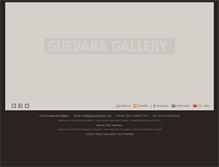 Tablet Screenshot of guevaragallery.com